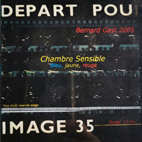 Edition limitée Chambres Sensibles - 2005 - Bleu, jaune, rouge 1 - Bernard Gast